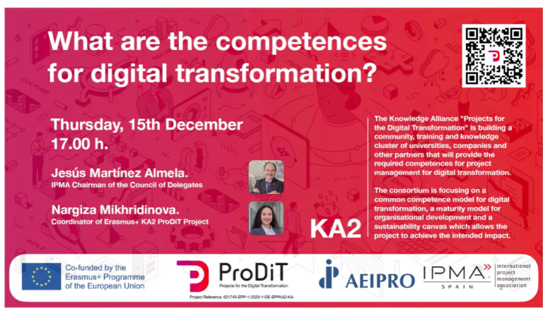 Read more about the article Webinar “What are the competences for digital transformation?” 