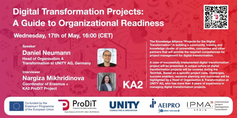 Read more about the article Webinar “Digital Transformation Projects: A Guide to Organizational Readiness”