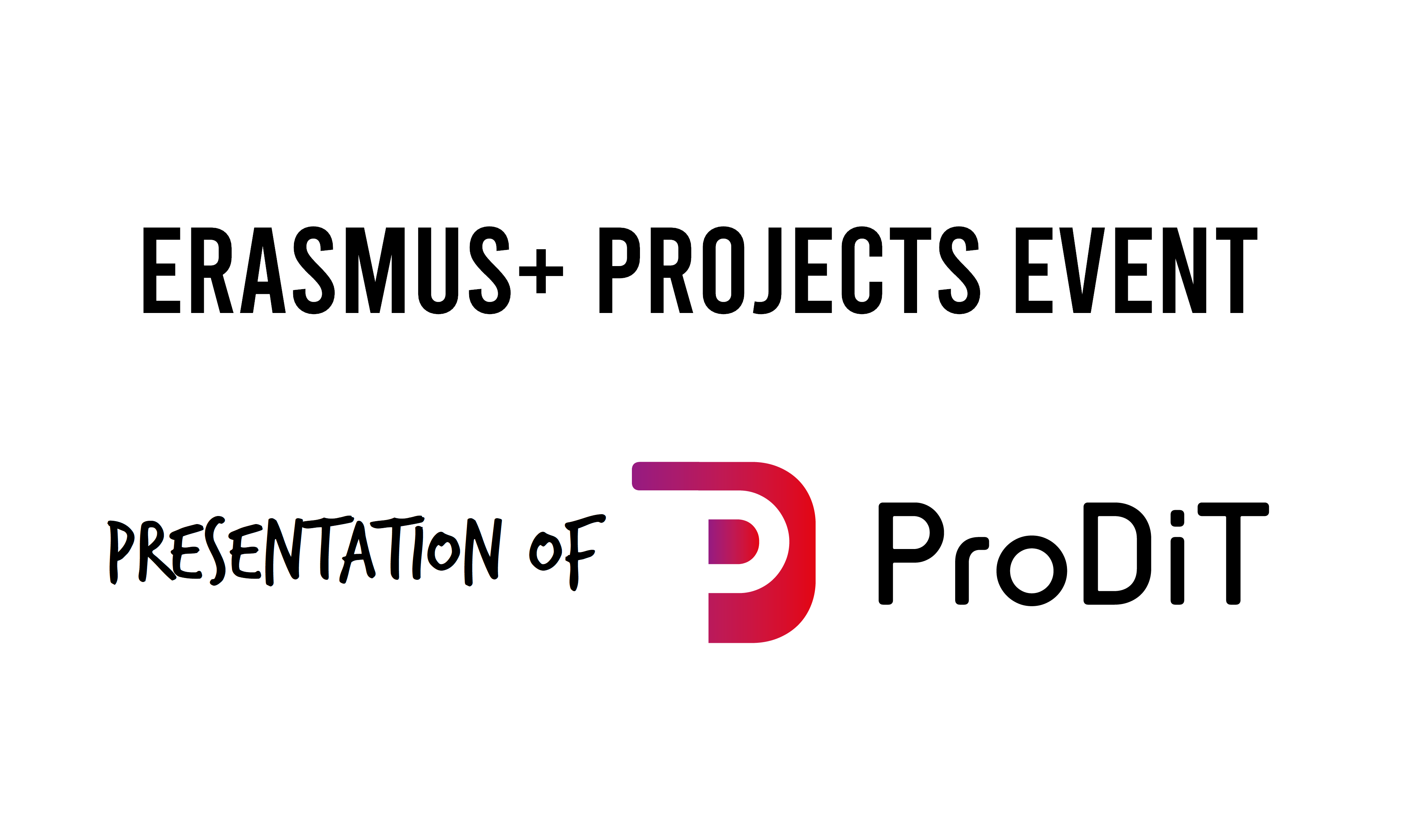 You are currently viewing Erasmus+ ProDiT Presentation during Erasmus+ Projects Event